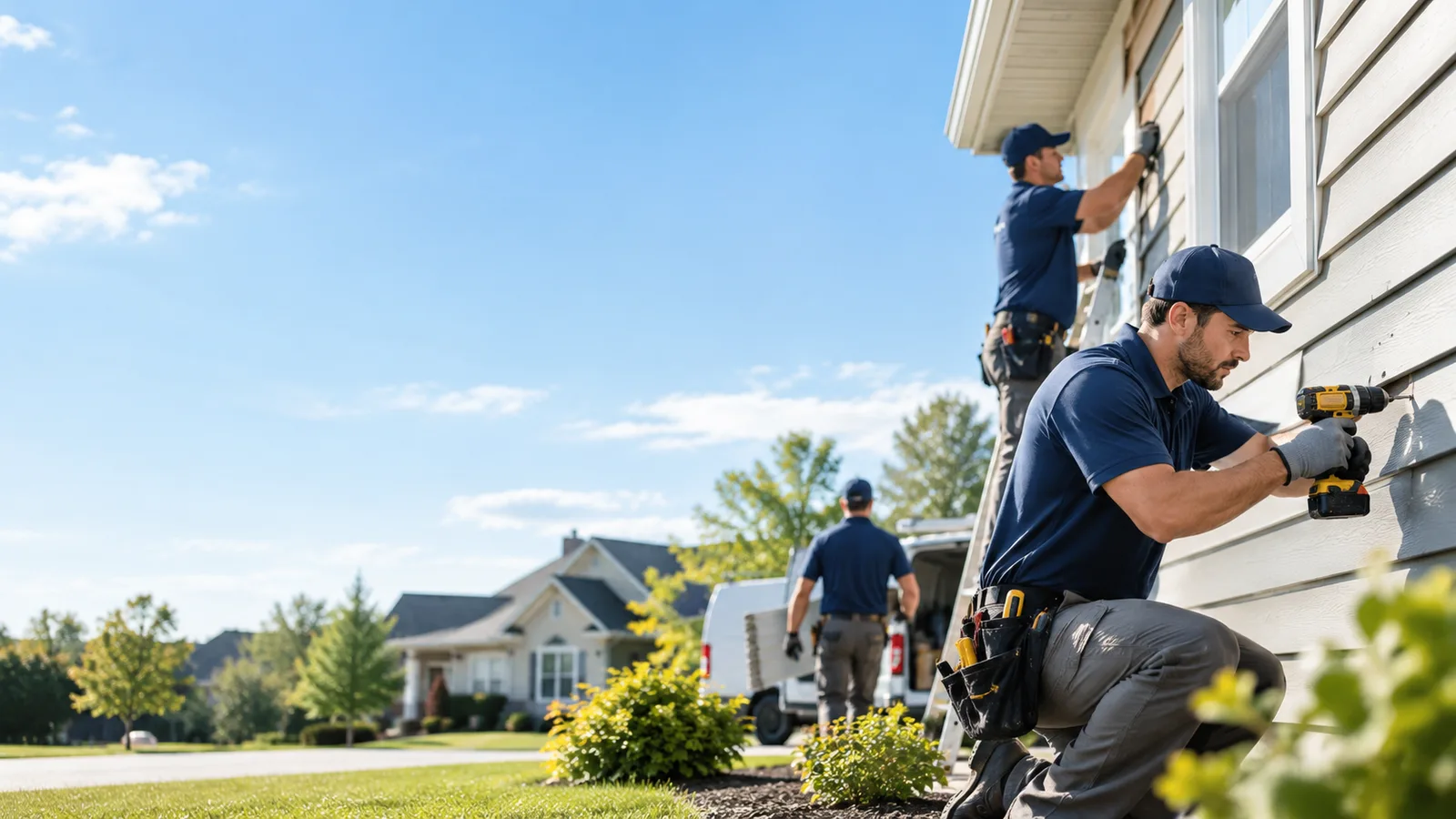 Cracked Siding Repair in Irons, MI